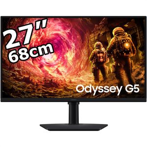 Samsung Monitor Odyssey G50F, S27FG502EU, 27 Zoll, WQHD 2560 x 1440 Pixel, 1 ms, 180 Hz, Gaming