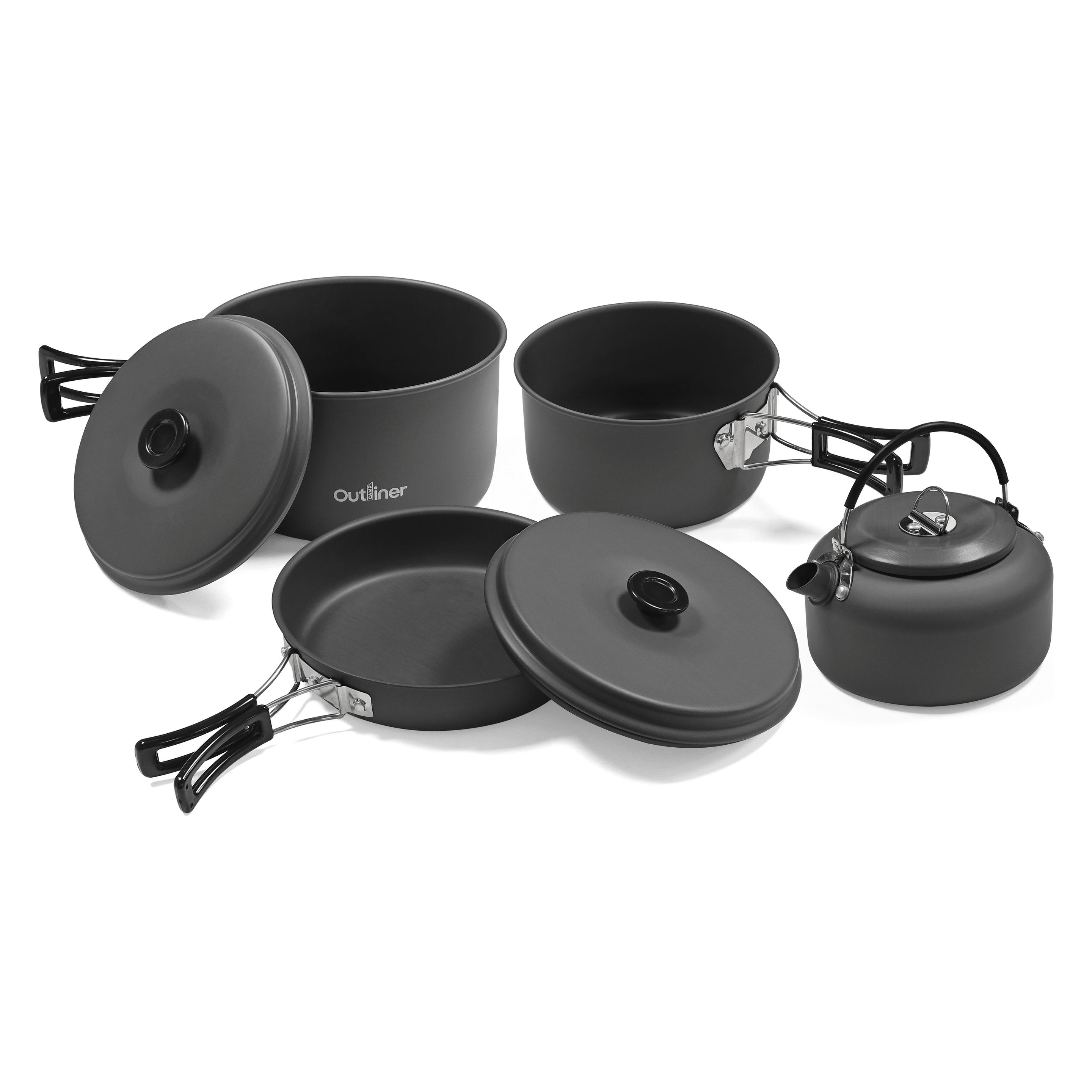 Outliner Pot set, aluminium, 2.2 l, grey (GCA2863)