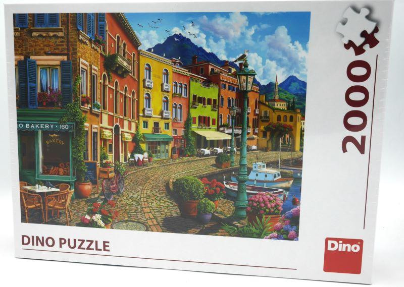 Dinotoys Dino-Puzzel Afternoon Siesta Street - 2000 stukjes