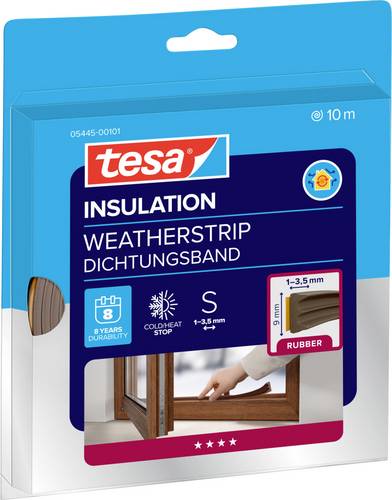 tesa E-PROFILE 05445-00101-00 Dichtband tesamoll Braun (L x B) 10 m x 9 mm 1 St.
