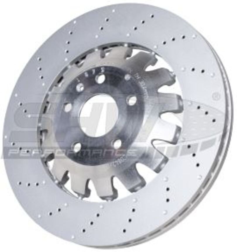 Shw Performance Bremsscheibe SHW AFX43521 vorne, belüftet, hochkarbonisiert, 1 Stück