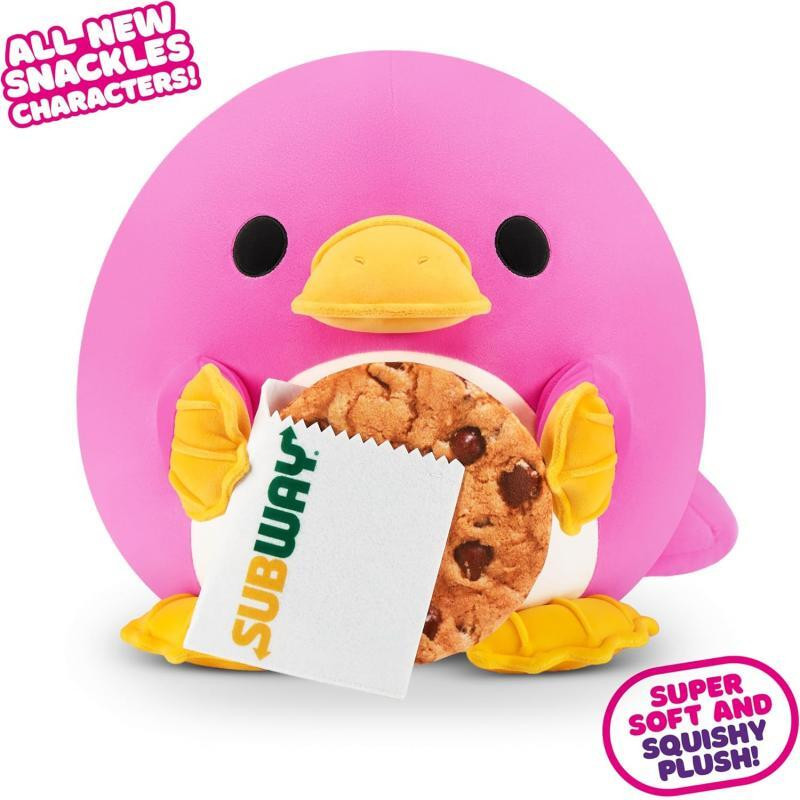 Zuru Snackles Pluchen Toekan met Snack, 41 cm