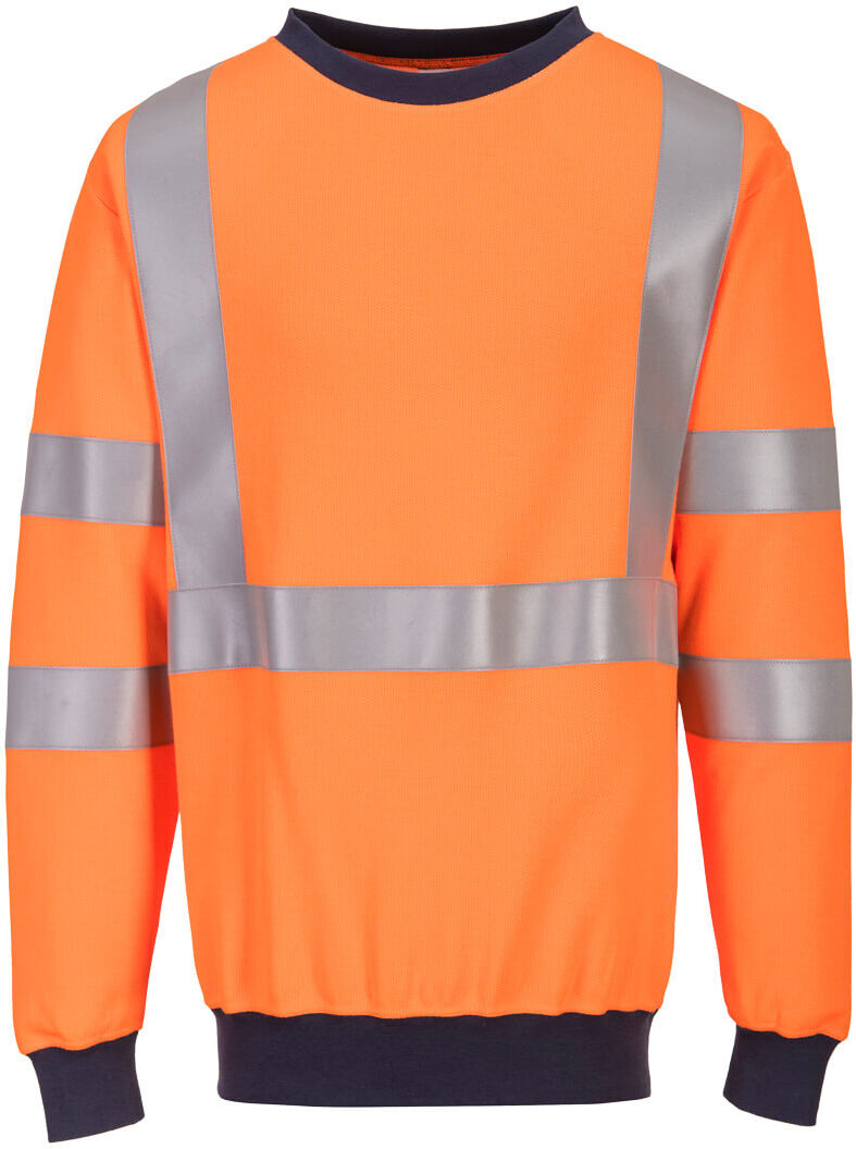 Portwest Fr703 Flammehæmmende Ris Sweatshirts S Orange