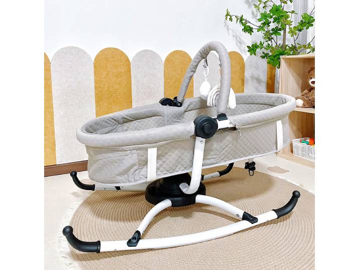 Rocker apaisant multifonction pour bébé : berceau inclinable réglable pour nouveau-nés