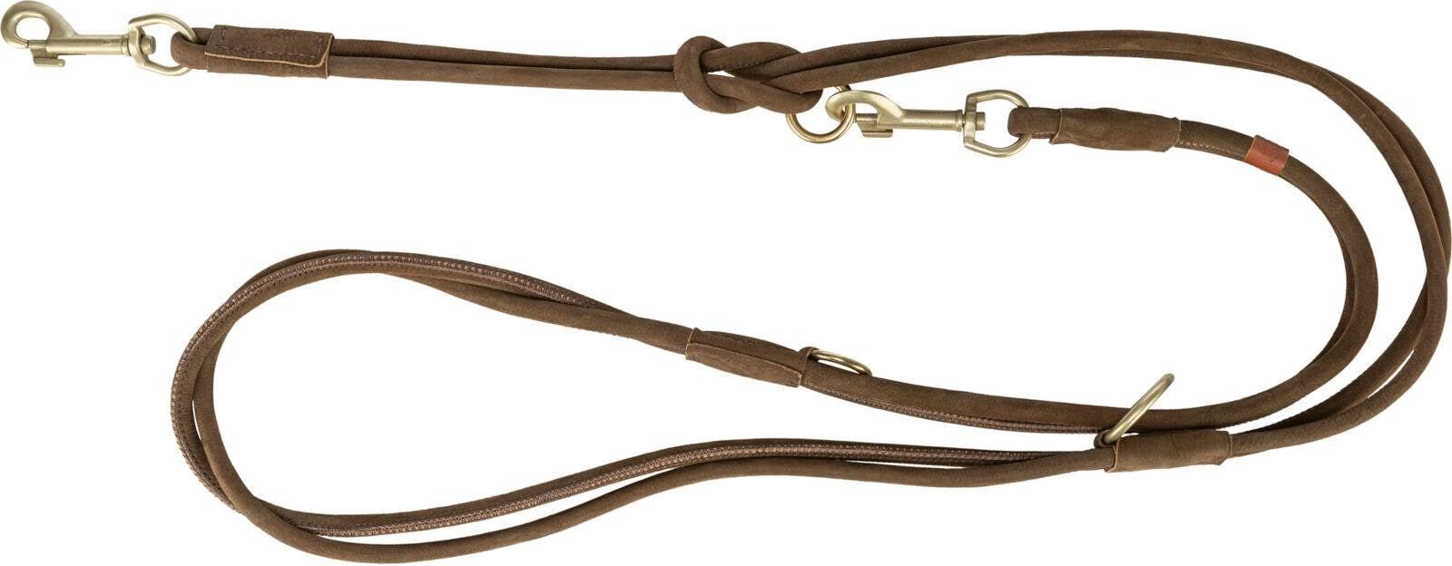 Hunde-Halsband TRIXIE "Trixie Pure Halsband", braun, B:1cm L:4m, Leder, Leinen, Hunde-Halsband braun Einheitsgröße