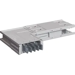Hager KEM34S04X4LMF unibar M, 400A, L-Element. horizontal, 90° nach links, Wahl X: 0,36...1,25m