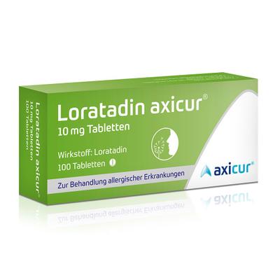 Loratadin axicur 10 mg Tabletten 100 St