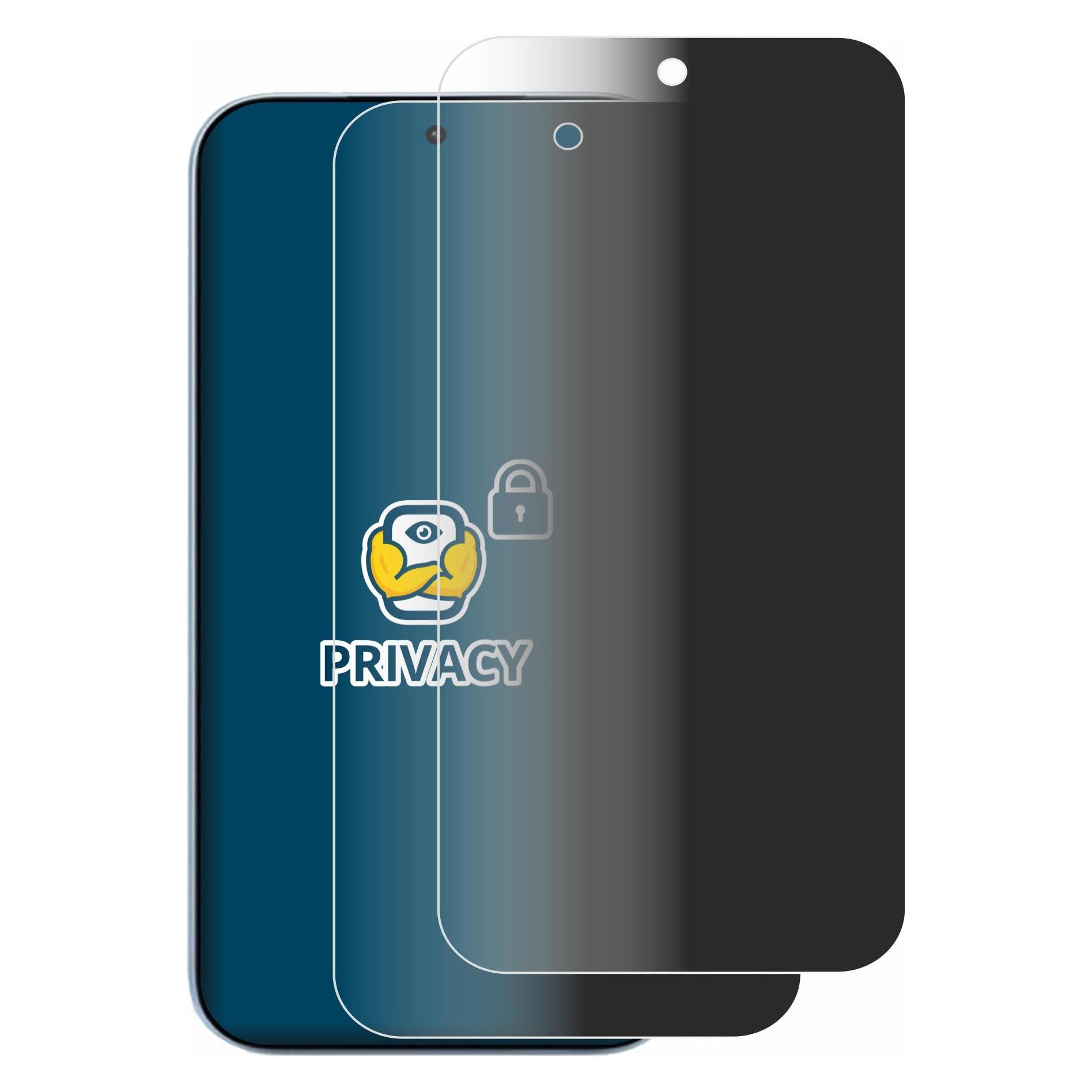 Brotect Sichtschutzfolie für Xiaomi 17T Anti-Spy Privacy Folie Blaulicht-Schutz (2 Stk., Xiaomi 17) (4363188)