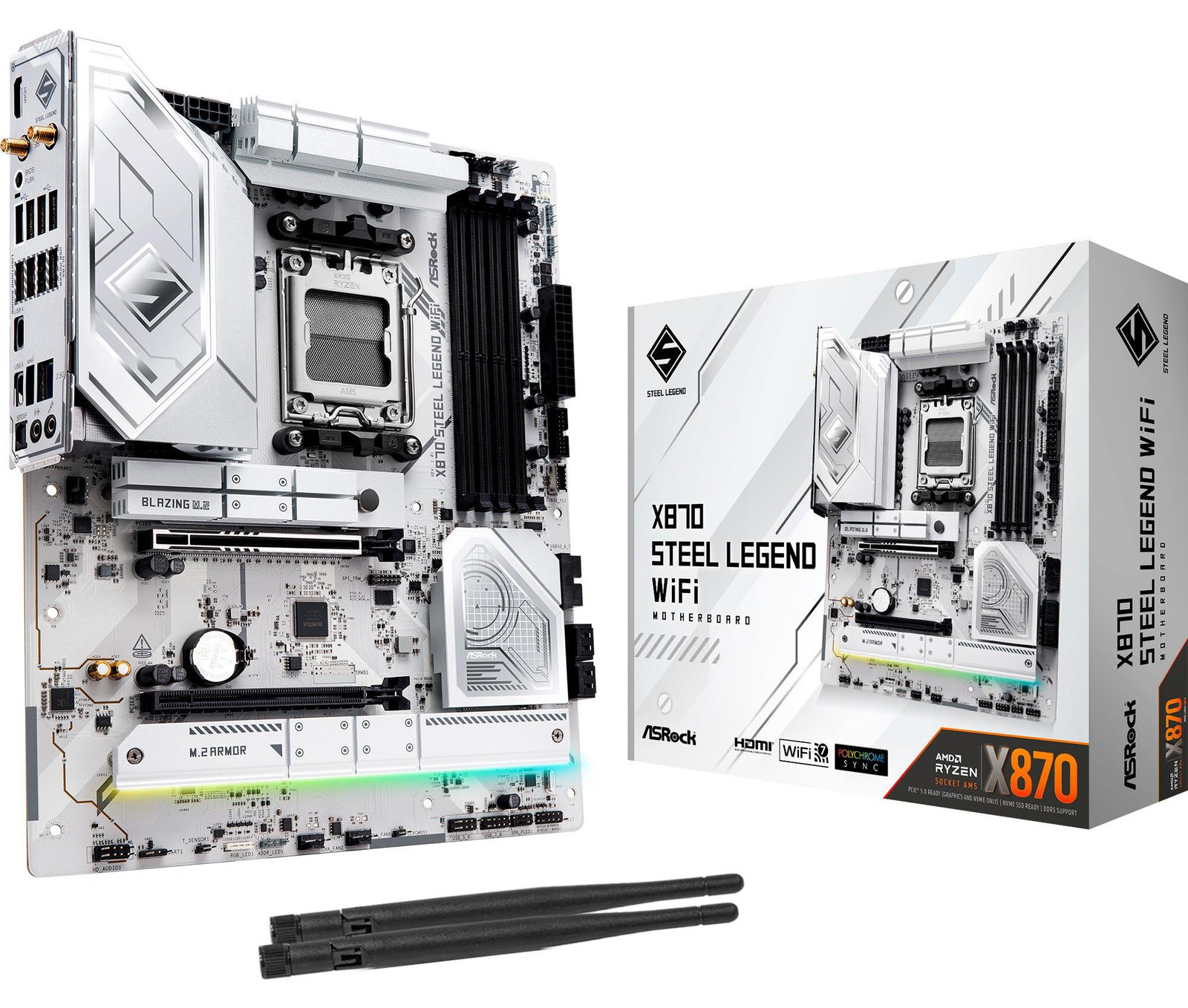ASRock X870 Steel Legend WiFi Motherboard