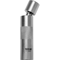 YATO YT-38517 dünnwandige Zündkerzenstecknuss mit 16-mm-3/8′′-Anschluss
