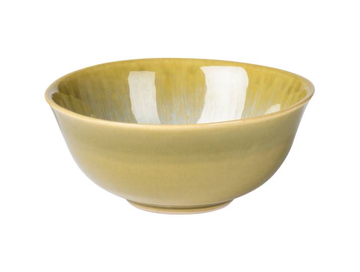 Gipfelstück Schüssel Flussufer grün Keramik D 15 cm 1 Stk