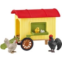 Farm World Mobiler Hühnerstall, Spielfigur