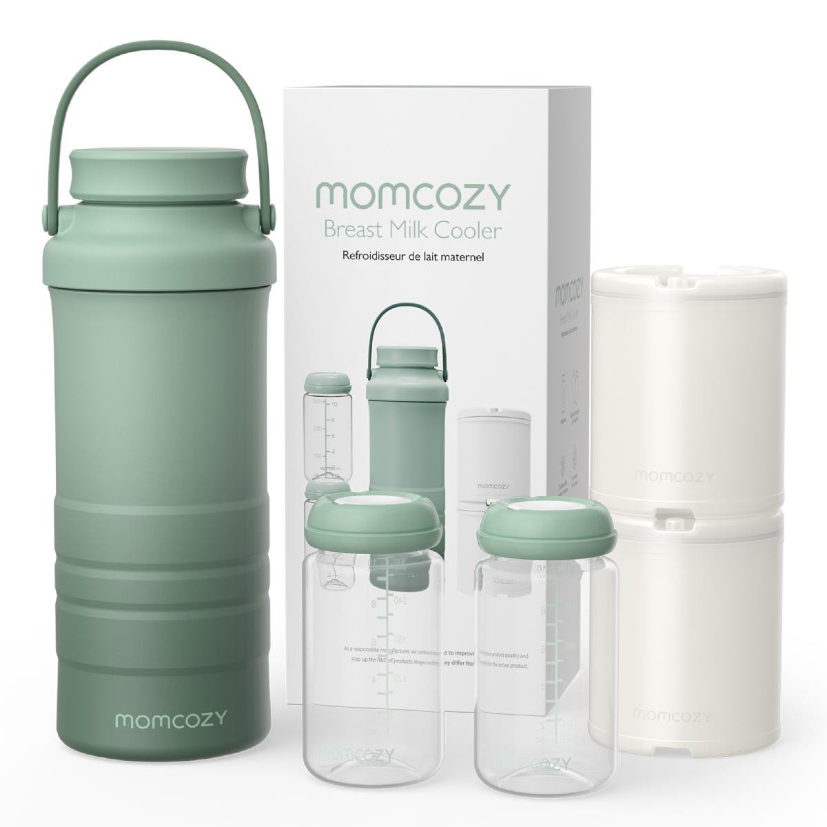 Momcozy Tragbarer Muttermilchkühlbehälter CM001-GE00NB-A
