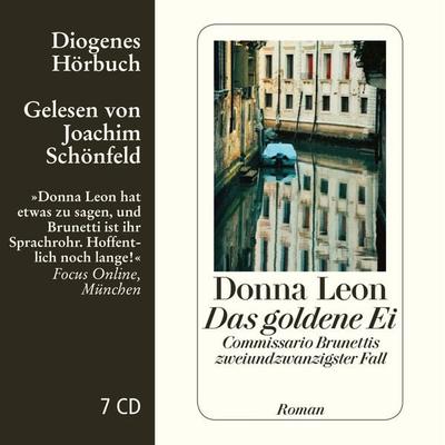 Das goldene Ei - Donna Leon, CD, 9783257803419