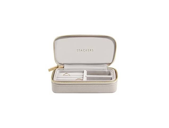 Stackers Taupe Medium sieradendoosje voor op reis