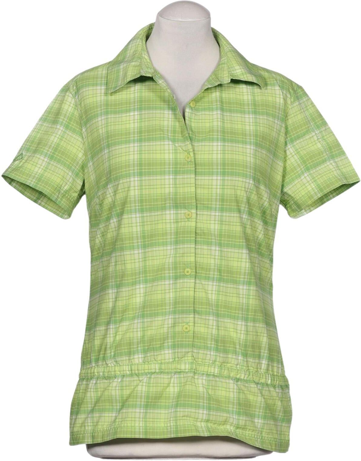 Salomon Damen Bluse, Hellgrün, Gr. M, Synthetik - Second Hand