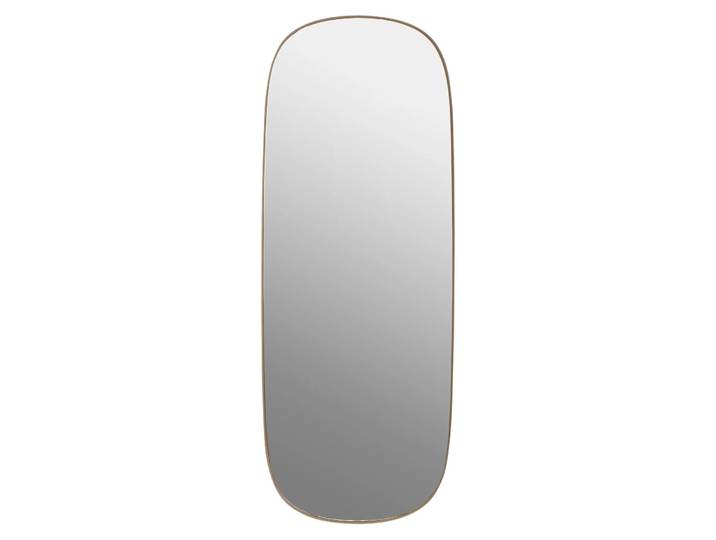 Muuto Miroir Framed grand Rose-clear, 118x44,5