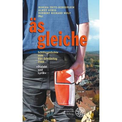 äs gleiche, Taschenbuch von , Universitätsverlag Winter GmbH Heidelberg, 978-3-8253-5905-8