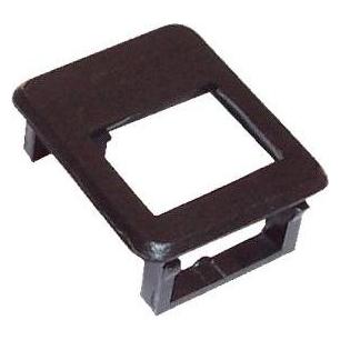 Datacom Frame for keystone into modular patch panel black (5027121257)