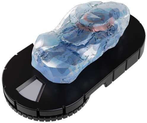 Wiz Kids LLC Marvel HeroClix Iconix: Captain America from the Ice - Official Marvel Collectible - 12 x 7.7 x 6.1 cm