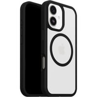 React, Handyhülle transparent/schwarz, iPhone 17, MagSafe