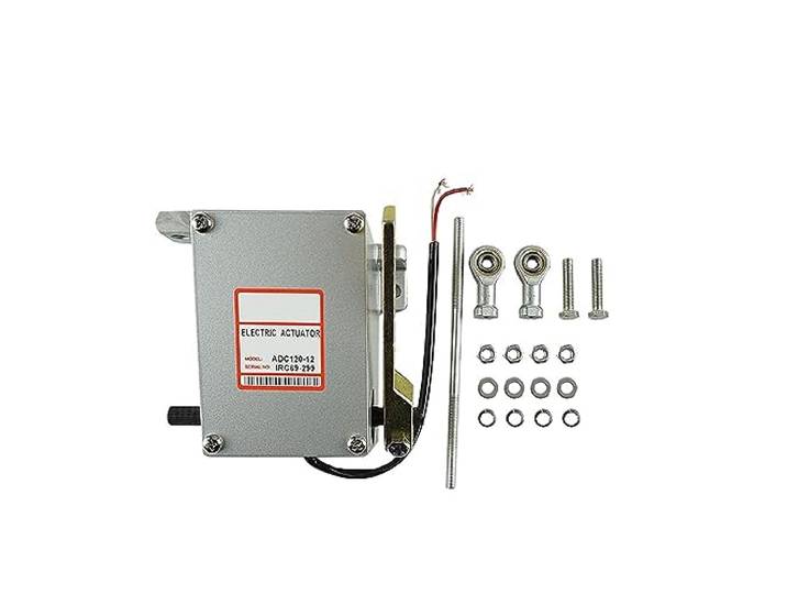 DOMOJT Generator Controller Dieselmotor-Stellantrieb ADC120 12 V 24 V for elektrischen Drehzahlregler-Stellantrieb for Dieselgenerator (Color : ADC120, Size : 24V)