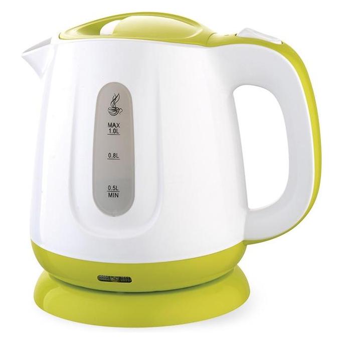 Maestro Wasserkocher MR013 1 l 1100 W (MR-013-GREEN) Grün Weiss (1 l) (MR-013-GREEN)