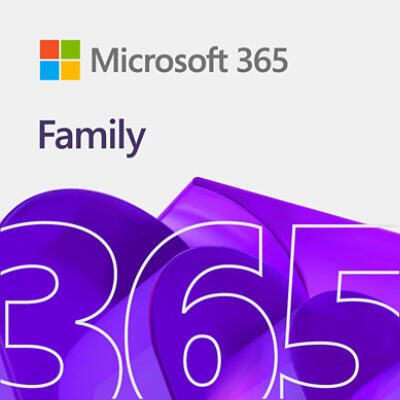 Microsoft 365 Family - Abonnement-Lizenz (1 Jahr) - bis zu 6 Benutzer, bis zu 5 Geräte EP2-36894