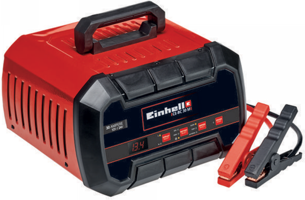 Einhell CE-BC 30 M - Batterie-Ladegerät, Start- und Erhaltungsladefunktion - mit Mikroprozessor