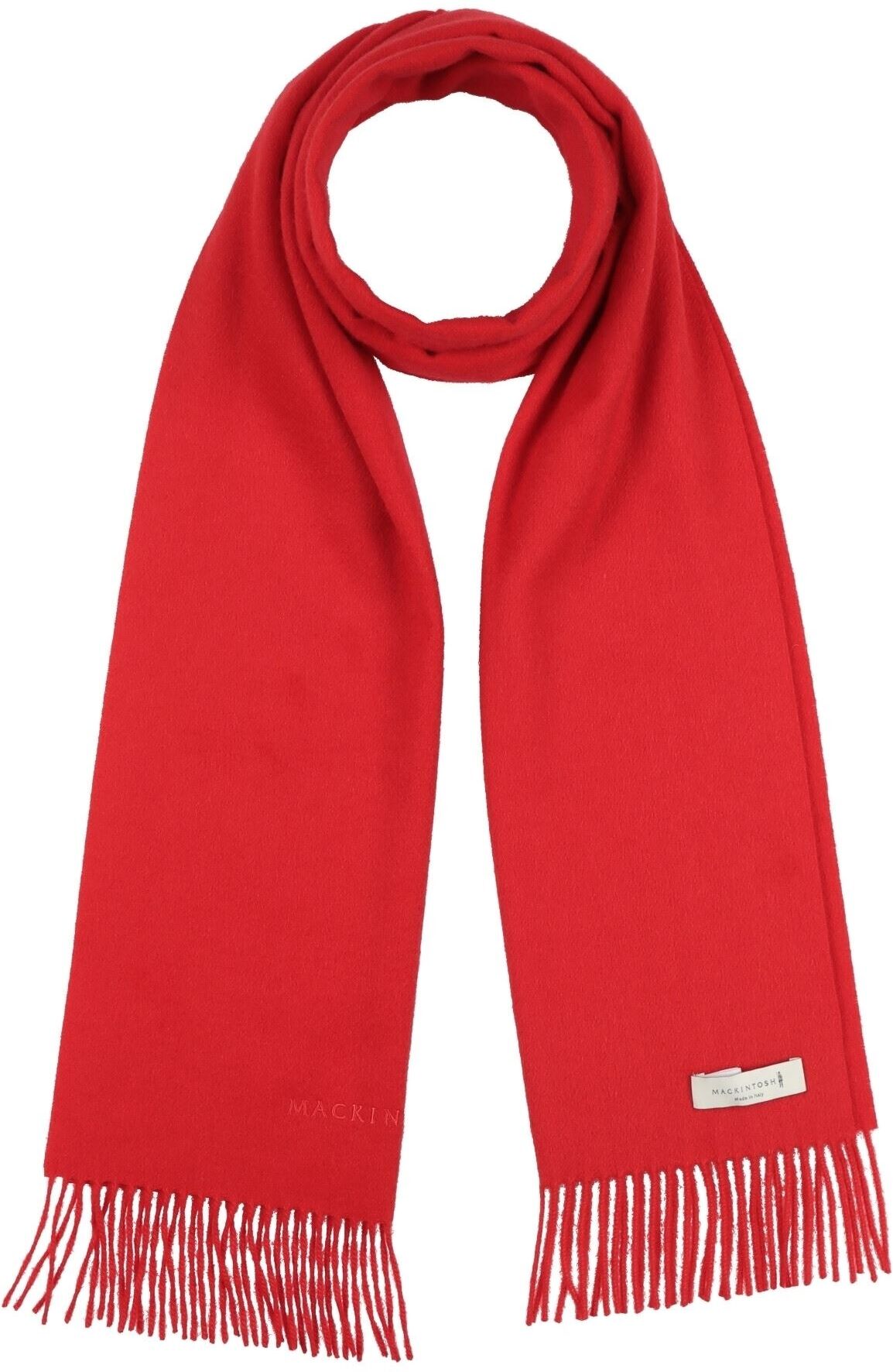 Mackintosh Bufanda Unisex Rojo -- Unisex