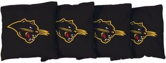 Skip's Garage Ohio Dominican Panthers Black Cornhole Bags