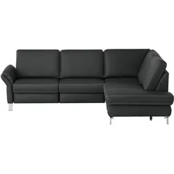 medium Ecksofa  Medium Plus ¦ schwarz ¦ Maße (cm): B: 265 H: 89 T: 200.0