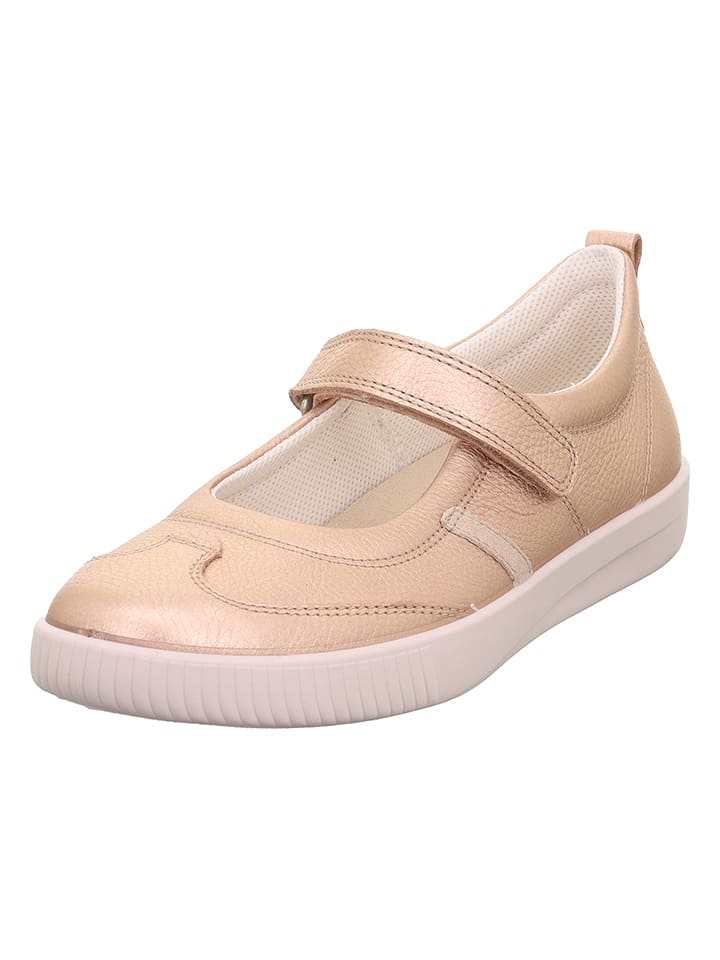 Legero Spangenballerinas "Silence" in Gold - 37,5