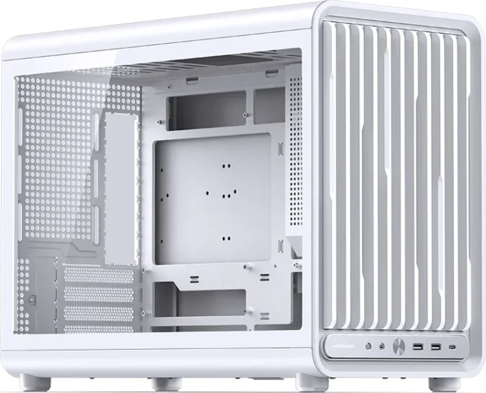 Jonsbo D33 STD PC-Gehäuse, mATX, Tempered Glass - weiß