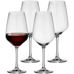 ROTWEINGLÄSER Voice Basic transparent 200 ml 4er Set