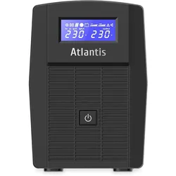 Atlantis Land A03-HP1003 Unterbrechungsfreie Stromversorgung (USV) Line Interactive 0,8 kVA 480 W 2 (800 VA, 480 W, Line-Interaktiv USV), USV