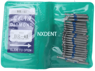 Inspire Essentials ProShine Dental Diamond Polishing Burs 50 Piece Set e