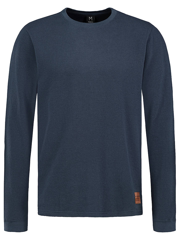 Sublevel Longsleeve in Dunkelblau - S