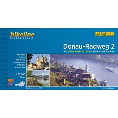 Donauradweg / Donau-Radweg 2, Gebundene Ausgabe von , Esterbauer