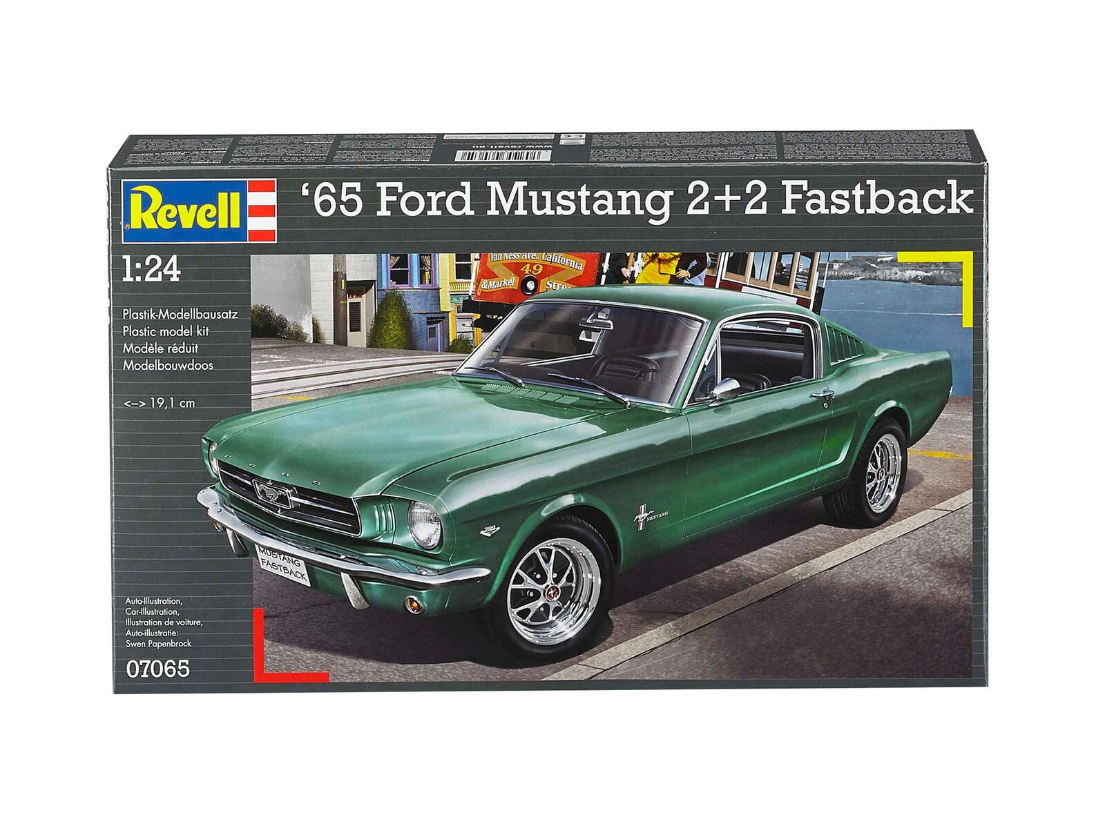 Revell Bausatz 1965 Ford Mustang 2+2 Fastback 7065