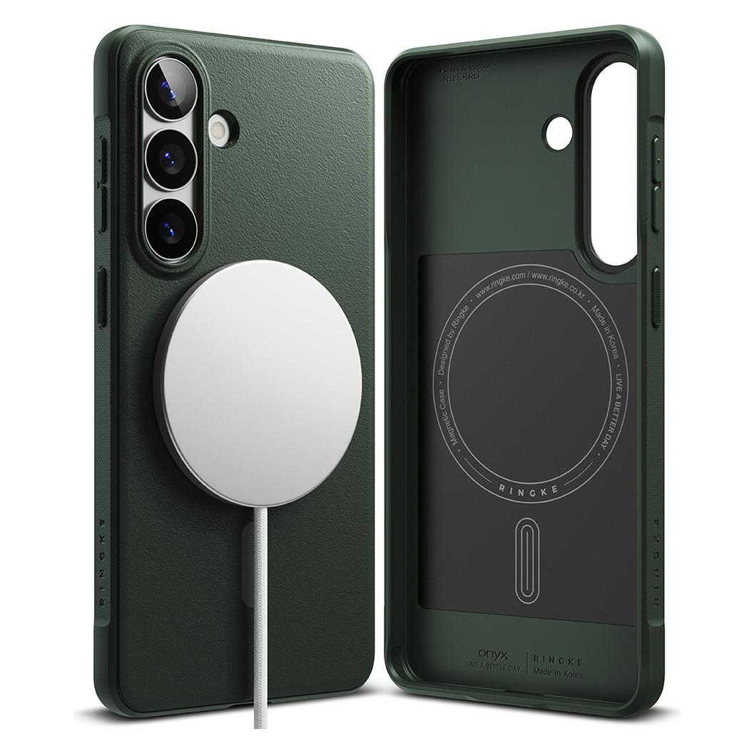 Ringke - Onyx MagSafe - Samsung Galaxy S26 - Dark Green (Samsung Galaxy S26) (66156353)