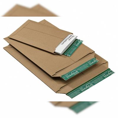 Progress 100x Versandtaschen aus stabiler Vollpappe PP V04.01 167x240x -30mm A5 braun