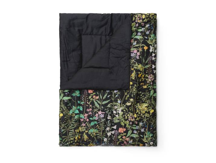 Tagesdecke ESSENZA Augustina , anthrazit, B:180cm, Tagesdecken, Tagesdecke