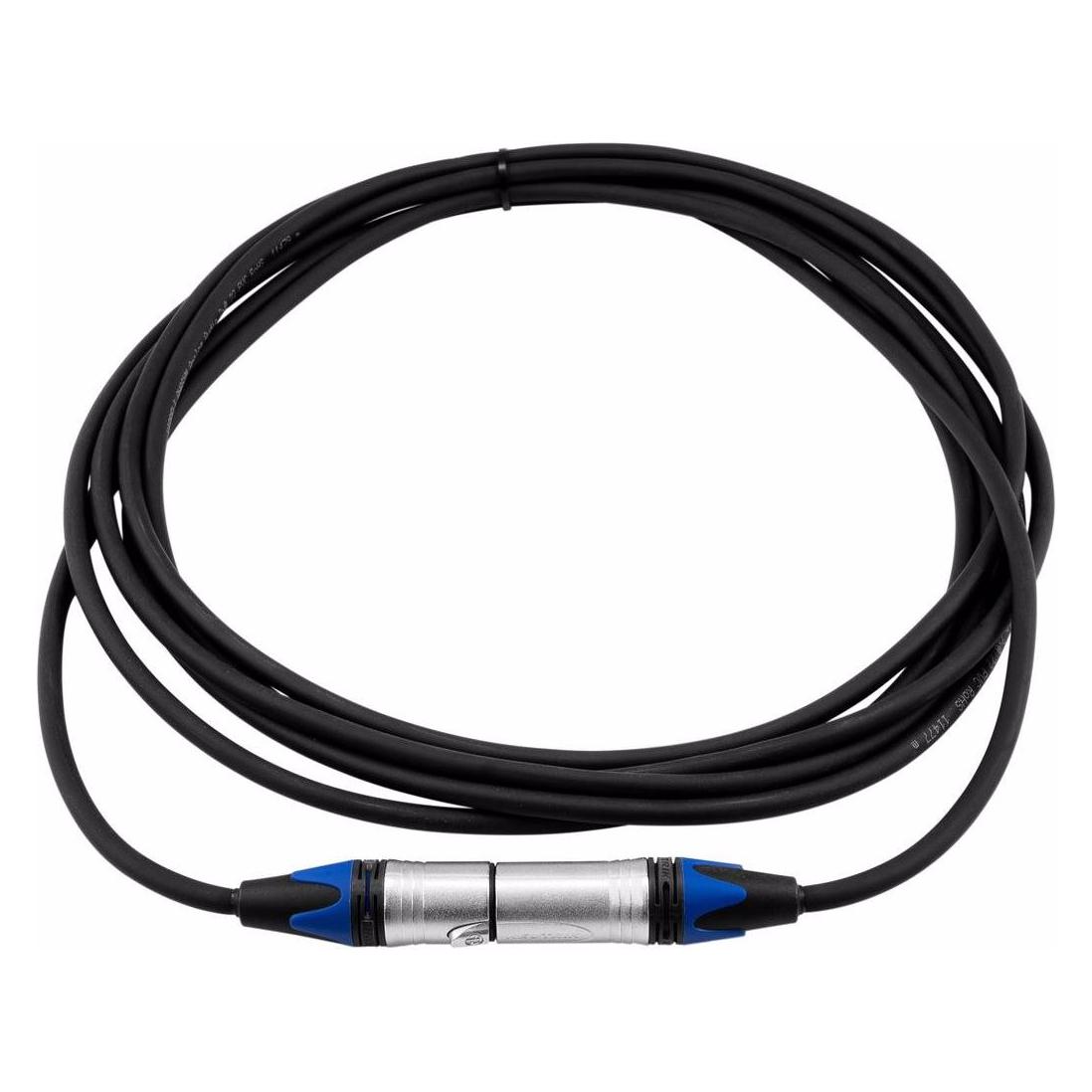 Psso XLR Kabel COL 3pol 5m sw Neutrik (5 m, XLR Kabel) (30227847)