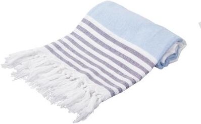 Porch & Den Imlay Cotton Fringed Oversized Turkish Beach Towel