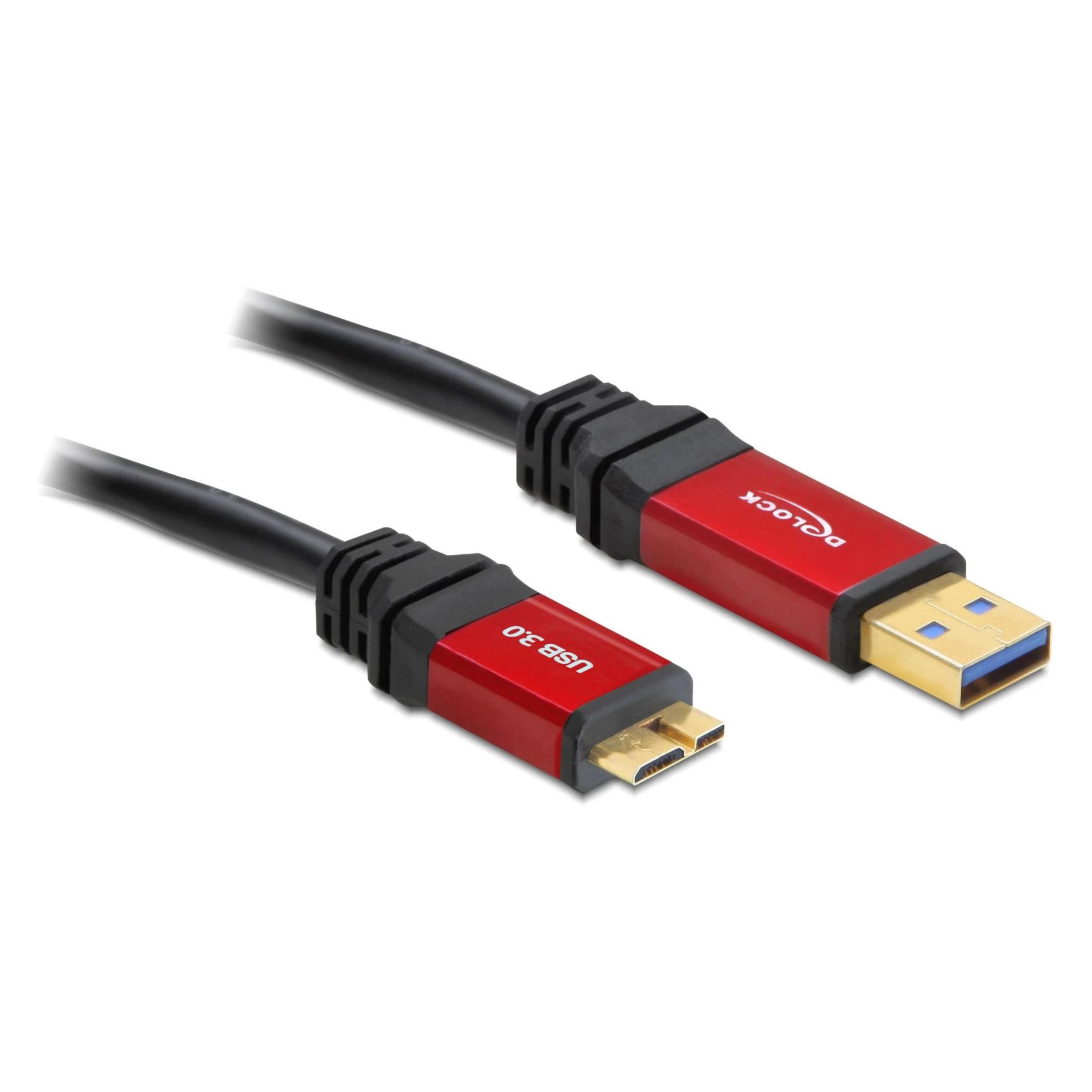 Delock USB A - USB Micro (1 m, USB 3.2 Gen 1, 4.50 W) (82760)
