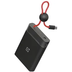 OnePlus 22.5W Magnetic Ring Power Bank Powerbank - Sort - 10000 mAh (10000 mAh, 22.50 W), Powerbank, Schwarz