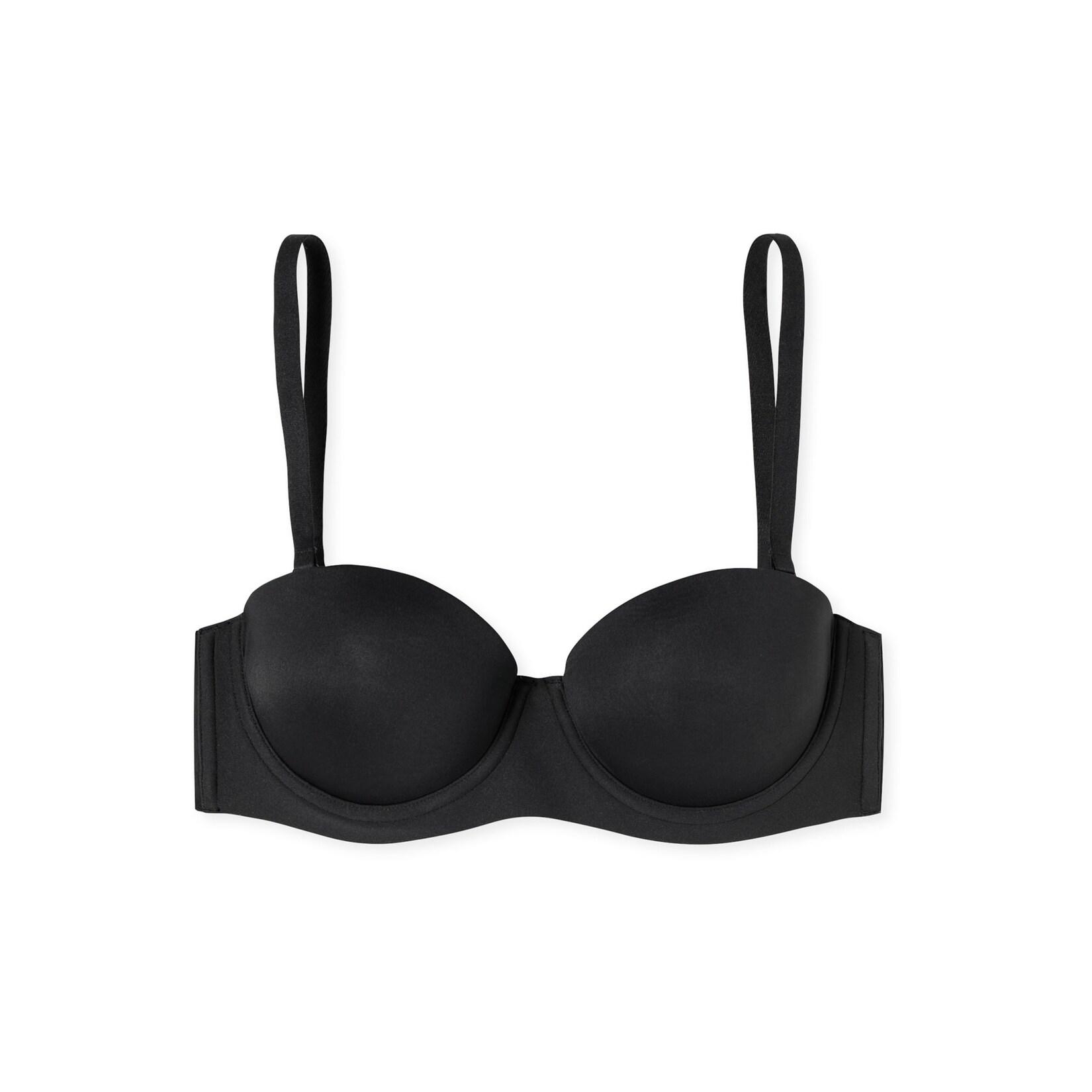 Schiesser Damen Bügel-BH Bandeau mit Schale - Unique Micro 1er Pack
