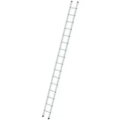 Sprossen-Anlegeleiter 350mm breit ohne Traverse 16 Sprossen