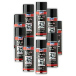 9x Reiniger LIQUI MOLY 1640 Zink-Alu Spray Korrosion Rostschutz Spraydose 400ml